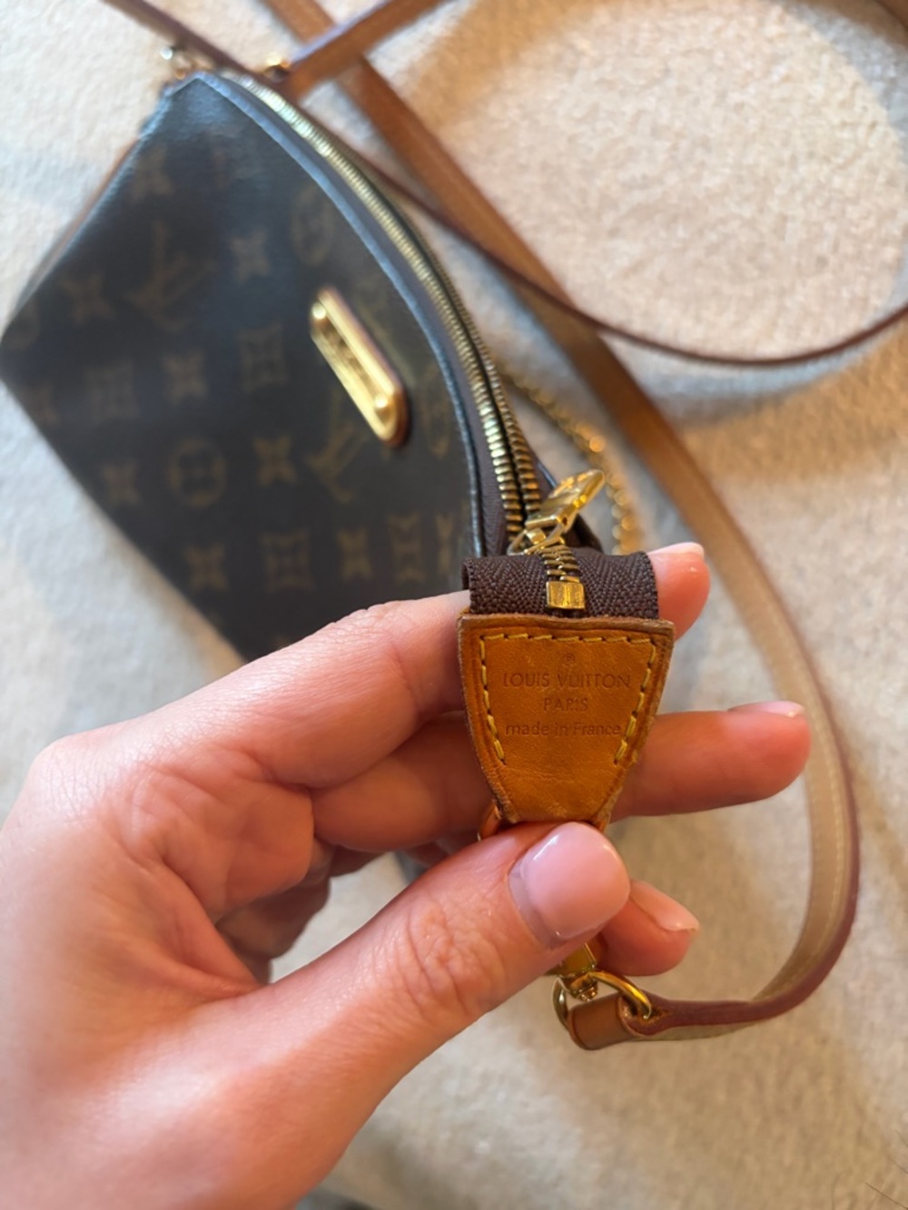 Louis Vuitton Monogram Eva Pochette - Picture 6 of 12